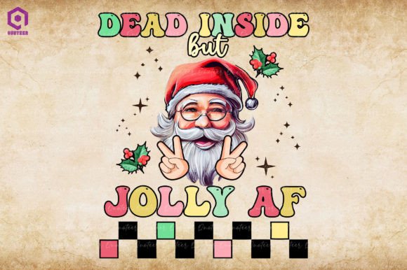 Dead Inside but Jolly AF Embroidery Review