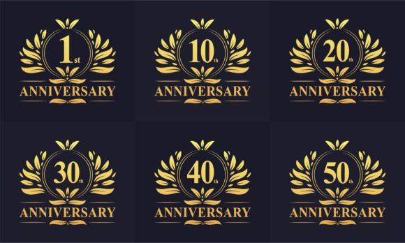 Retro Vintage Anniversary Logo Bundle Review