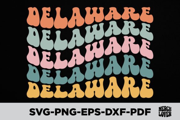 USA America Groovy Delaware State Shirt Review