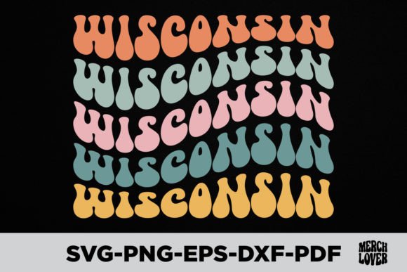 USA America Groovy Wisconsin State Shirt Review